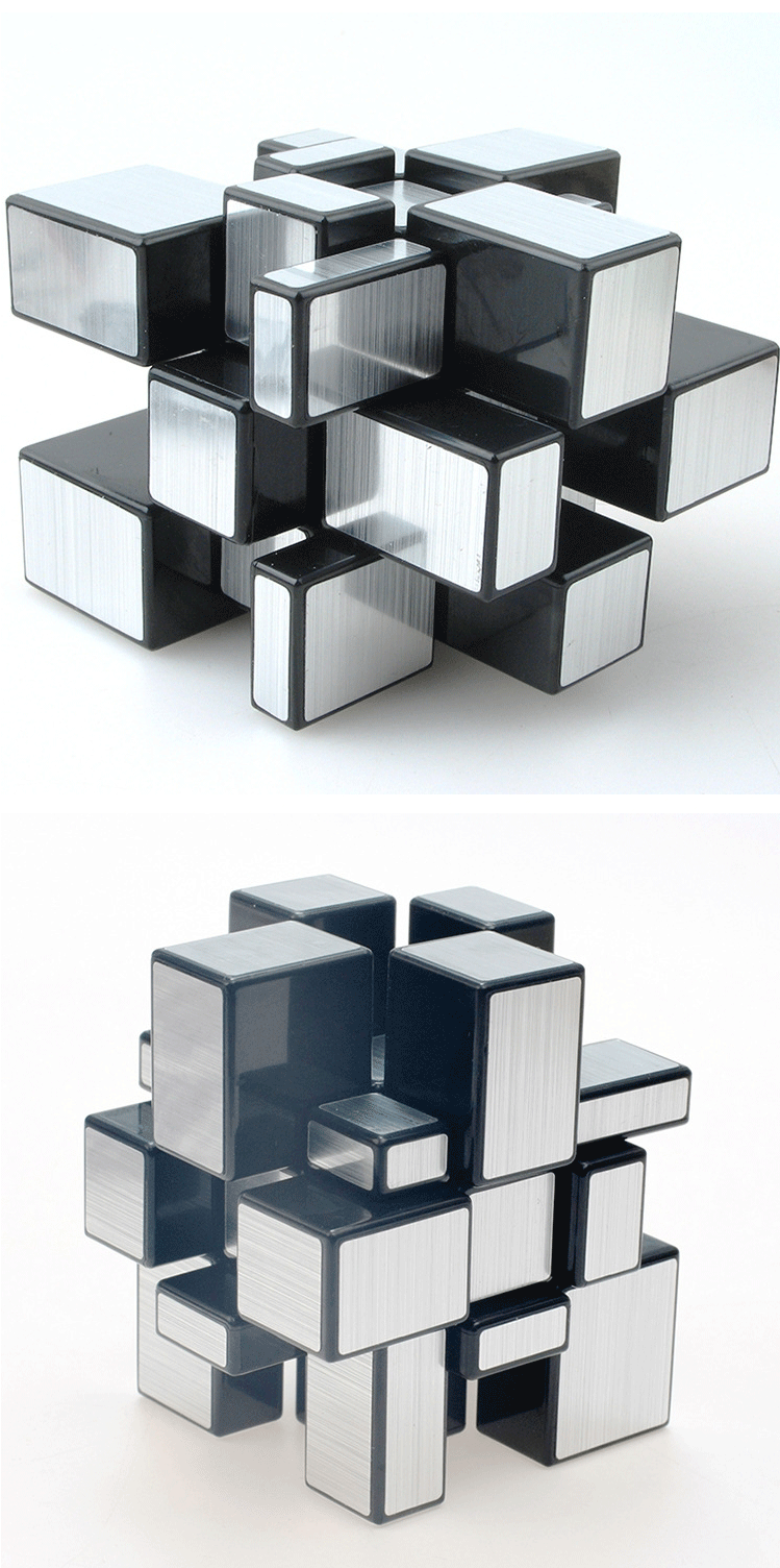 圣手异形镜面魔方三阶拉丝超顺滑成人学生专业比赛儿童益智玩具