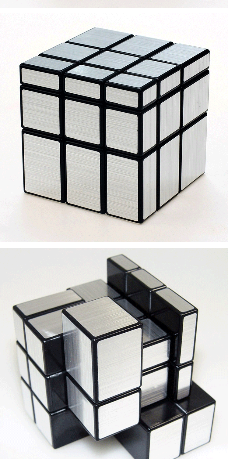 圣手异形镜面魔方三阶拉丝超顺滑成人学生专业比赛儿童益智玩具