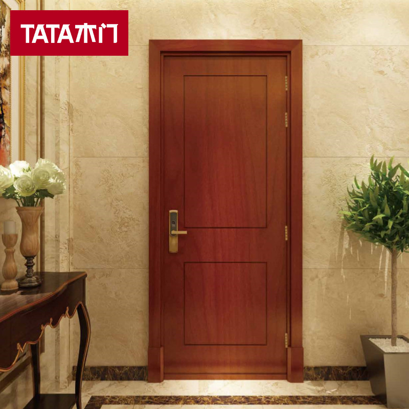 tata木门安全防盗家用门别墅大门隔音智能入户门庭院室内门zm003