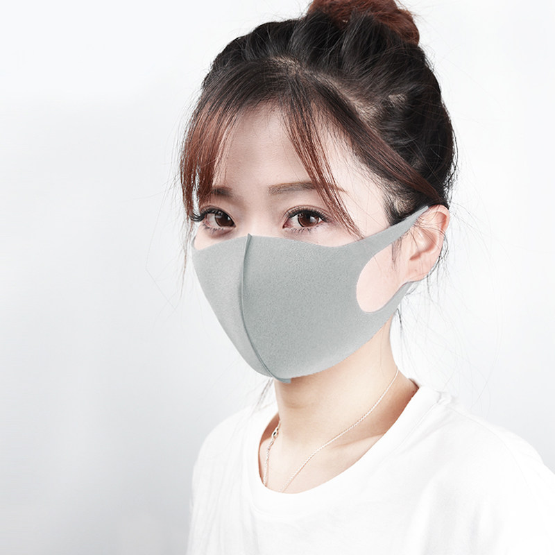 日本pitta口罩女防尘透气黑色明星同款(热品库)