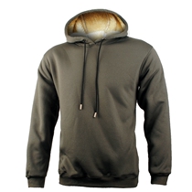 Full body lambwool men autumn and winter casual thick warm slim hooded sweater sports jumper coat