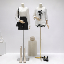 Clothing Shop Models Show Shelves Full Body Korean Version Shop Window Wedding Dress Body Half Body Womens Clothing Models Props People Occasionally