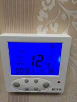 KUNYU fan coil large screen LCD panel Three-speed switch Kunyu intelligent central air conditioning thermostat New product