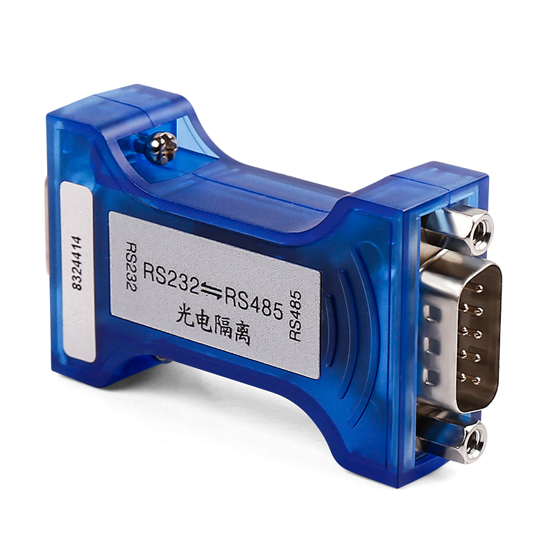 z-tek industrial serial port rs232 to rs485 converter photoelectric isolator lightning protection zy284