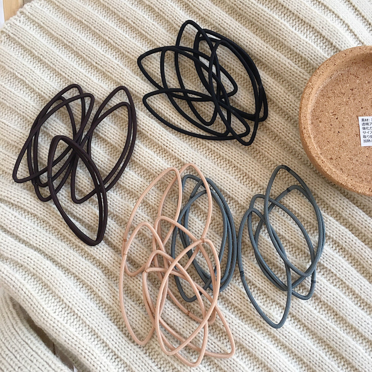 简约发饰小清新发绳细橡皮筋 28根一组 0.03kg
