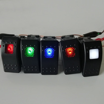 12v24v car switch caravan yachting boat type seesaw two-gear self-lock universal crowd Tai DIY retrofit new product