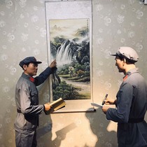 Large wax like custom live-action sculptural wax like the production of a simulation human silicone character Scene wax figure