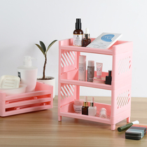 Desktop mini shelf bathroom wash double storage rack office stationery rack dormitory small storage rack