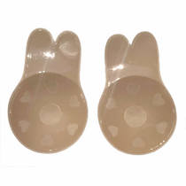 Anti-sagging rabbit breathable wedding photo rabbit ears chest paste small chest flat chest special female student invisible thin summer