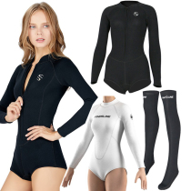 2mm neoprene conjunction swimsuit for warm 1mm long tube diving sock paddle surfing suit