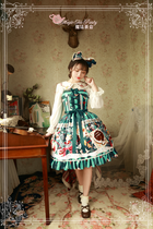 Magic Tea Party Sweet Christmas lolita Lolita original cotton jsk dress spot sale