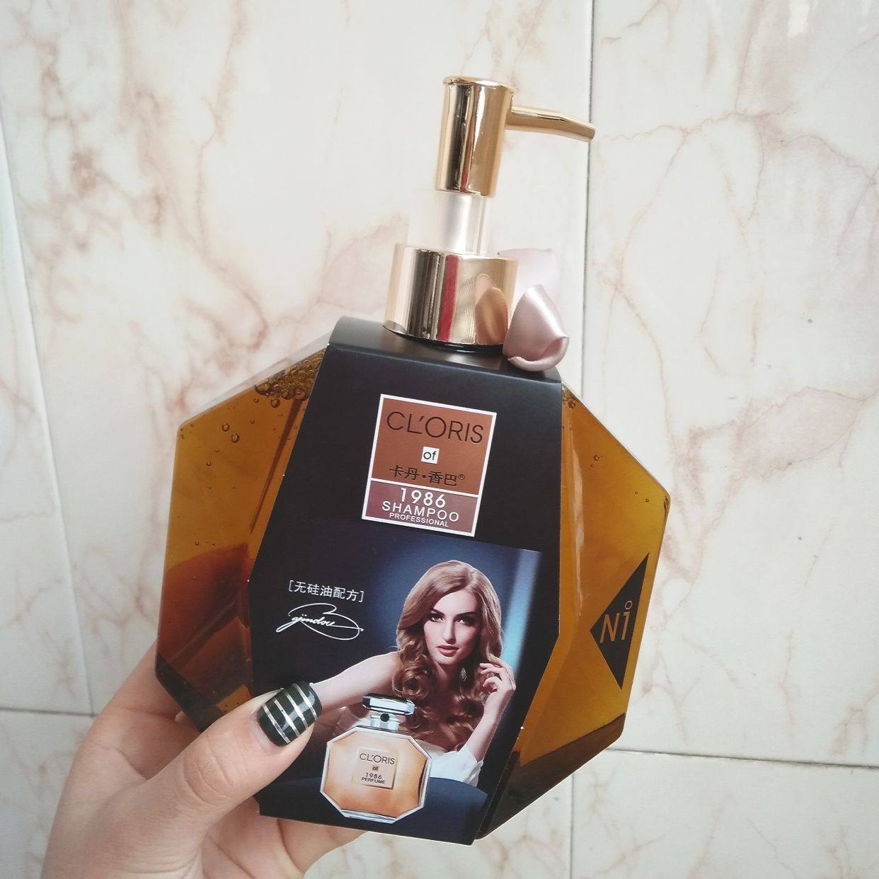 井尚美正品卡丹 香巴修护无硅油洗发水露 香水味 味道持久包邮_不打折