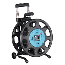 Winding disc empty disc mobile cable disc 100 m coil of wire disc with bulb cable disc wire disc containing disc