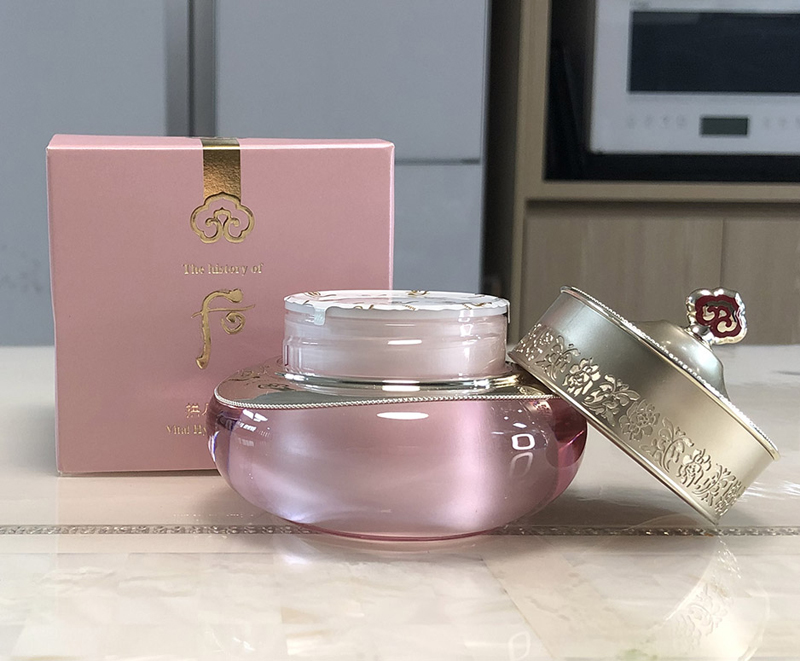 正品韩国whoo后水妍面霜50ml控油清爽型拱辰享水研水沄补水保湿啫喱