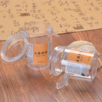 Yan broken packaging box thickened plastic box buckle bottle American ginseng notoginseng powder Net red swallow broken bottle universal jar