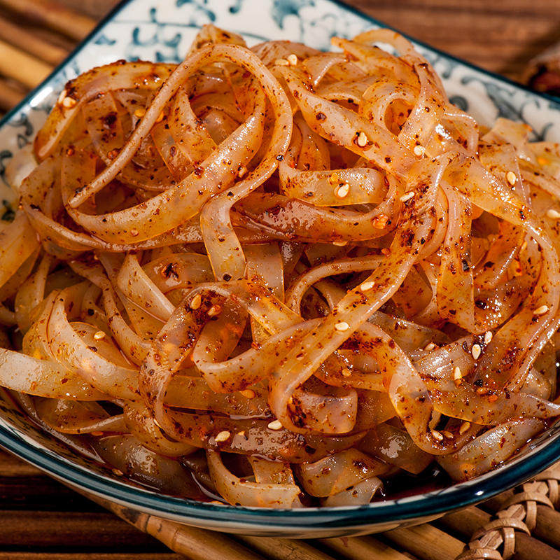 陕西凉皮宝鸡岐山擀面皮正宗西安特产小吃真空包装方便速食农家