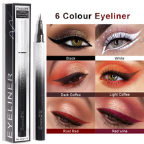 CmaaDu foreign trade explosion 6-color eyeliner matte quick-drying color eyeliner lasting non-dizzying matte eyeshadow