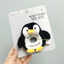 Export UK NEXT Original Penguin ringing hand bell elephant peace towel newborn baby toy