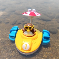 Exit France TMIMI Original packaging Ø Small Penguin Clockwork Water Bath Toys Swimming Childrens Toys