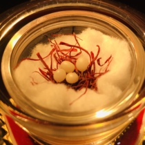 Mileriba closed hole self-born strong child 5 mm(also known as snow mountain strong child)for relic pagoda Gawu