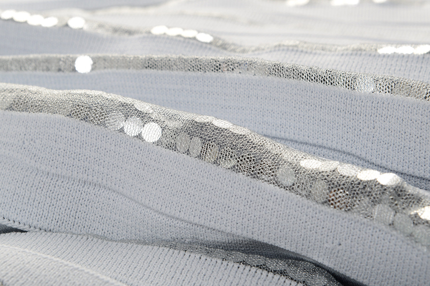 聚会女王银色亮片闪亮连衣裙无袖高腰大裙摆a字裙无袖背心裙很美