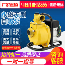 DC frequency conversion self-priming pump agricultural battery car irrigation pump 48V60V72V brushless pump booster pump