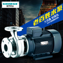 NT common man 304 stainless steel pipe road pump corrosion resistant chemical pump centrifugal pump booster pump sewage water pump 220V
