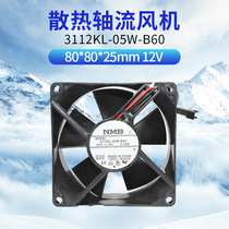 3112KL-05W-B60 3112KL-05W-B60 B69 original load of NMB-MAT 0 24V 28A boring bed frequency inverter radiating fan
