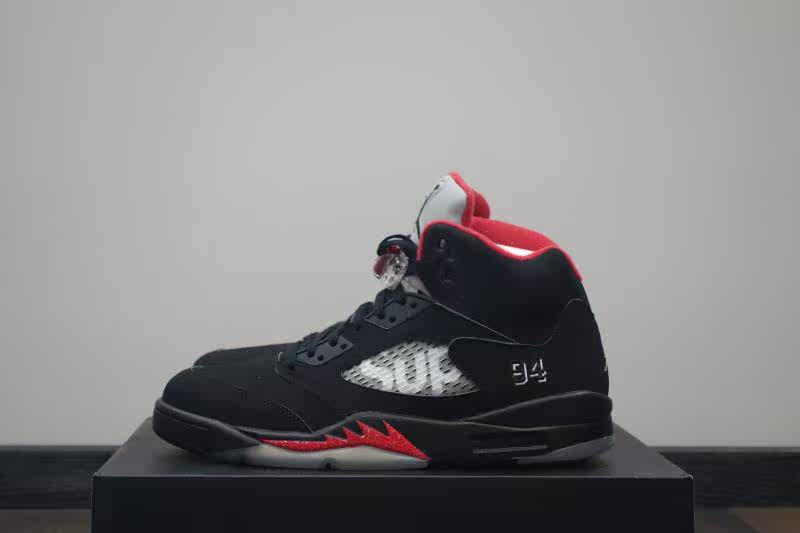【45】air jordan   supreme black 824371-001