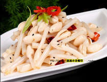 Hotel specials pickled peanut seedling peanut sprout cool tender vegetable dishes kai dai ji shi cold cold
