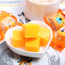 Russian Mango Blueberries Soft Sugar 2 Catty Nets Red Square Water Juice Pastry QQ Bomb Soft Sugar Year Goods Wedding Celebration sweets