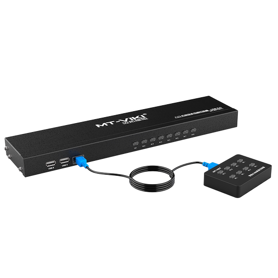 MAITO WEIJU MT-801UK-L KVM 스위처 8 포트 USB 마우스 키보드 컴퓨터 공유 변환기 VGA MAITO WEIJU MT-801UK-L KVM 스위처 8 포트 USB 마우스 키보드 컴퓨터 공유 변환기 VGA