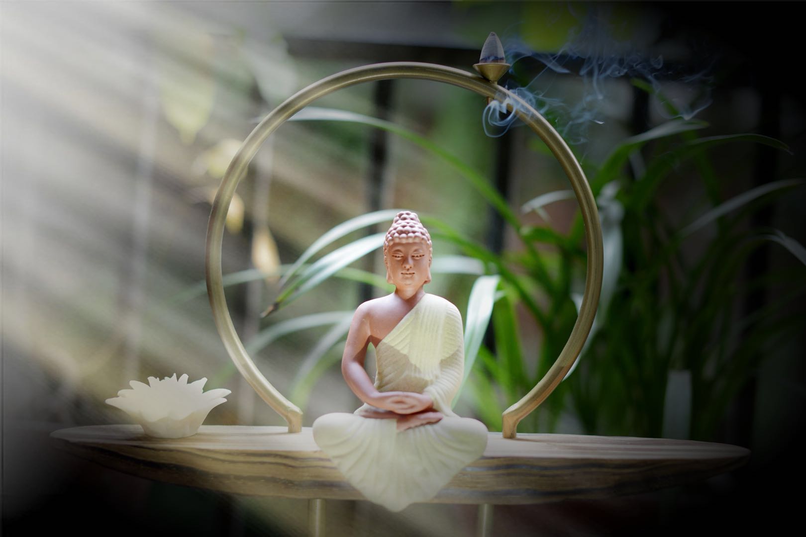 个性时尚小和尚摆件,禅意优雅简约大气-爱溜达的皮皮猫