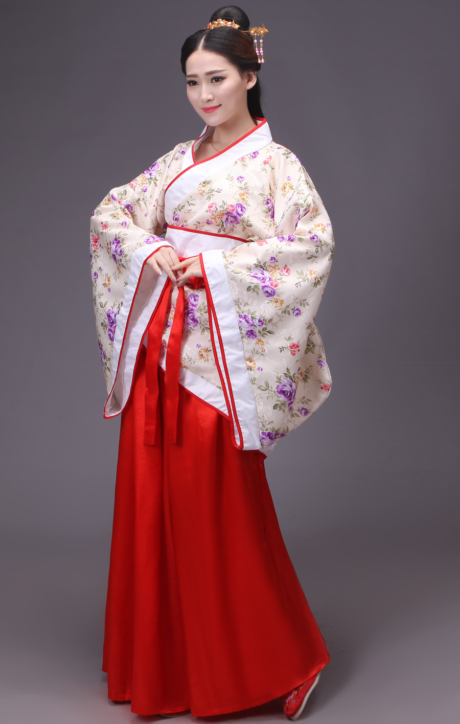 古装服装仙女唐朝古代汉服演出服古典舞蹈襦裙夏公主贵妃唐装女装