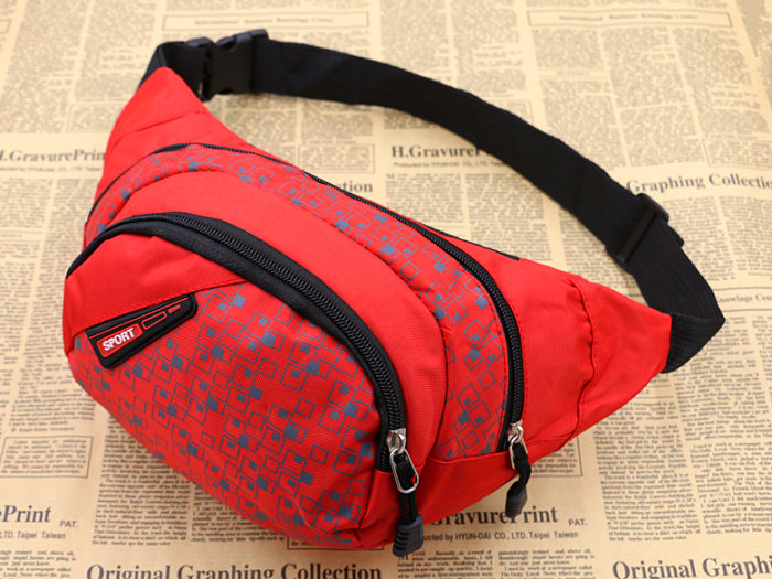 夏季新款男式手机小腰包多功能收银腰包女户外