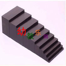 Montessori teaching aids Montessori teaching aids Brown ladder sensory Enlightenment children Professional Edition International version