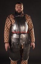 In the early 16th century German mercenary plate armor (Maximilian style)