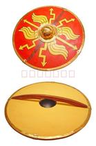 Roman Round Shield (Parma) Indian Wood Products History Reenacts Handicraft HR