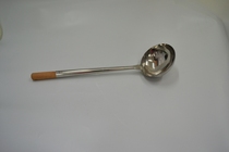 Non-embroidered steel spoon commercial spoon large soup bucket