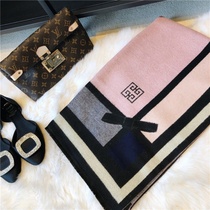 2020 new thick imitation cashmere scarf womens autumn and winter collar Korean version wild jacket shawl female external dual-use