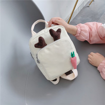 New Korean children's backpack cute antlers radish small schoolbag kindergarten baby backpack mini accessories bag
