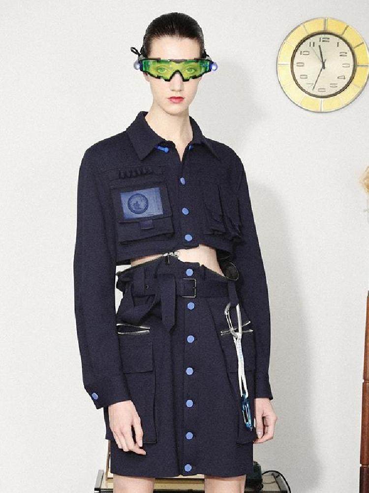 fourtry工装夹克两件式套装