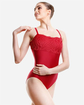 Floating if dance Brazil imported so danca lace sling ballet dance yoga one-piece suit PL2044