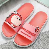 Bath slippers Net red womens bathroom non-slip cute creative couples home pink durable boys teenager cool