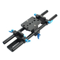 SLR kit Pan Tilt Professional camera rail camera bracket 15mm Standard version pan tilt rail