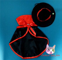 Cats and dogs cross-dressing Halloween dress up shawl pet superman vampire cross-dressing cape cute little cloak