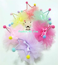 Pet Lace Hair Accessories Long-haired Cat Dog Princess Hairpin Children Adult Hairpin