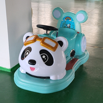 Square battery car amusement car Timing square amusement equipment double bumper car Outdoor childrens amusement electric car