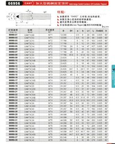 Taiwan fine exhibition plus large tungsten steel fixed thimble 66596-CAMT-CAMT1C08-CAMT1C10