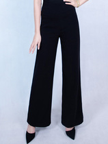 Female Anchor Good Latin Pants Dance Trousers Dance Training Pants Modern Dance Trousers Broad Legs